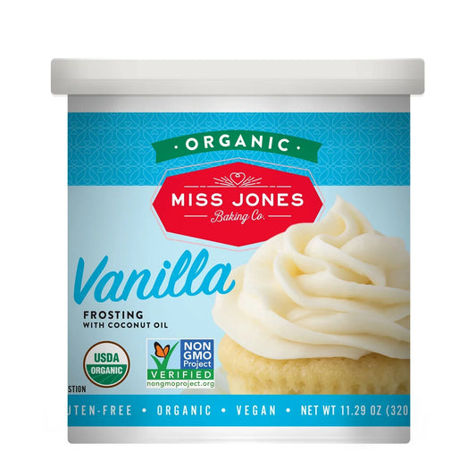 Miss Jones Baking Co Organic Vanilla Frosting