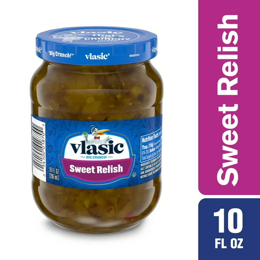 Vlasic Kosher Sweet Pickle Relish Sweet Relish, 10 oz