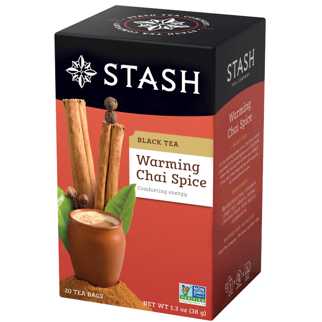 Stash Warming Chai Spice Black Tea, 20 Count