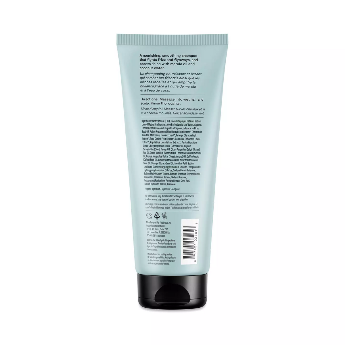 Acure Simply Smoothing Shampoo, 8 oz