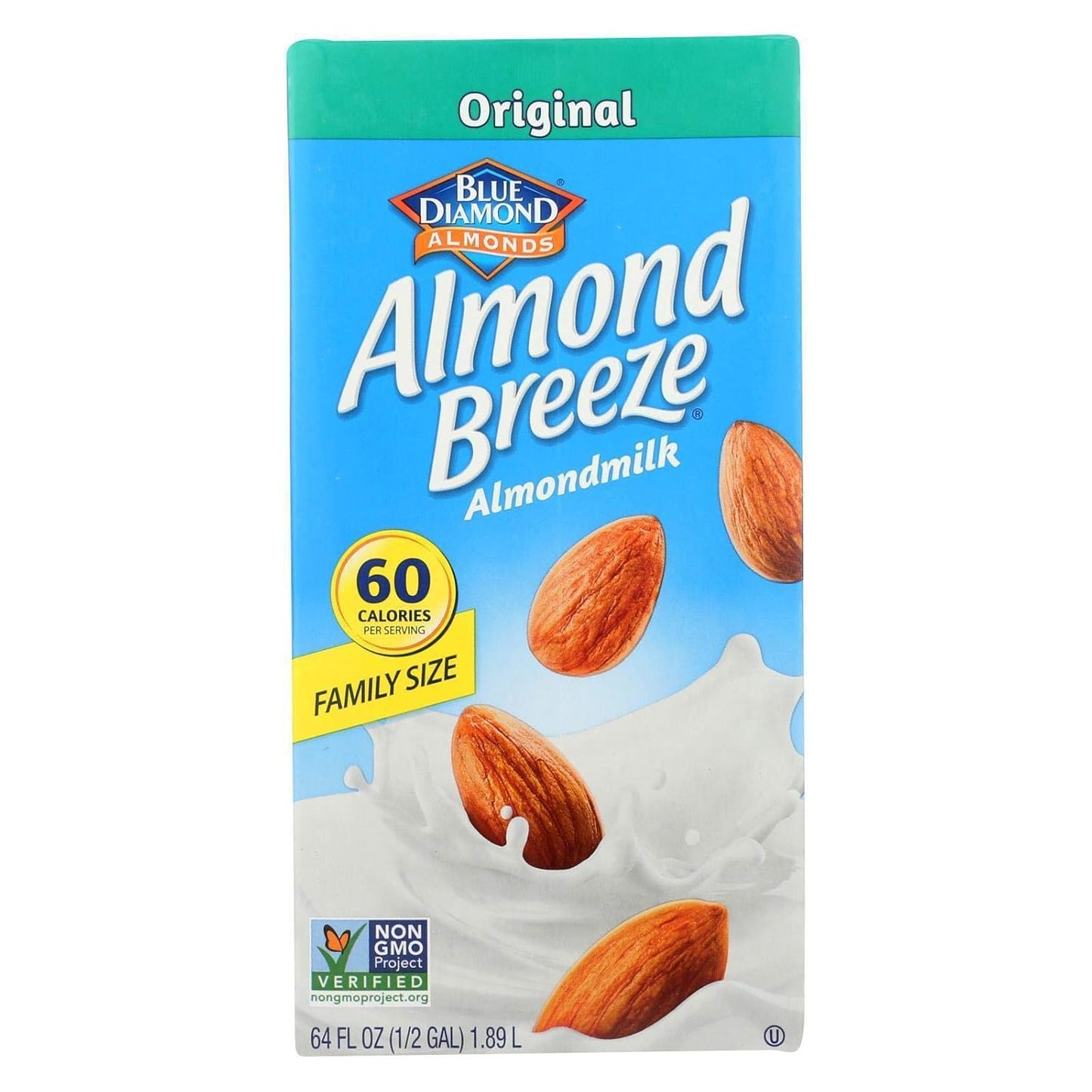 Blue Diamond Almond Breeze Almond Milk, 64 fl oz