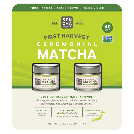 Sencha Naturals Ceremonial Matcha 2 X 1. 06 oz