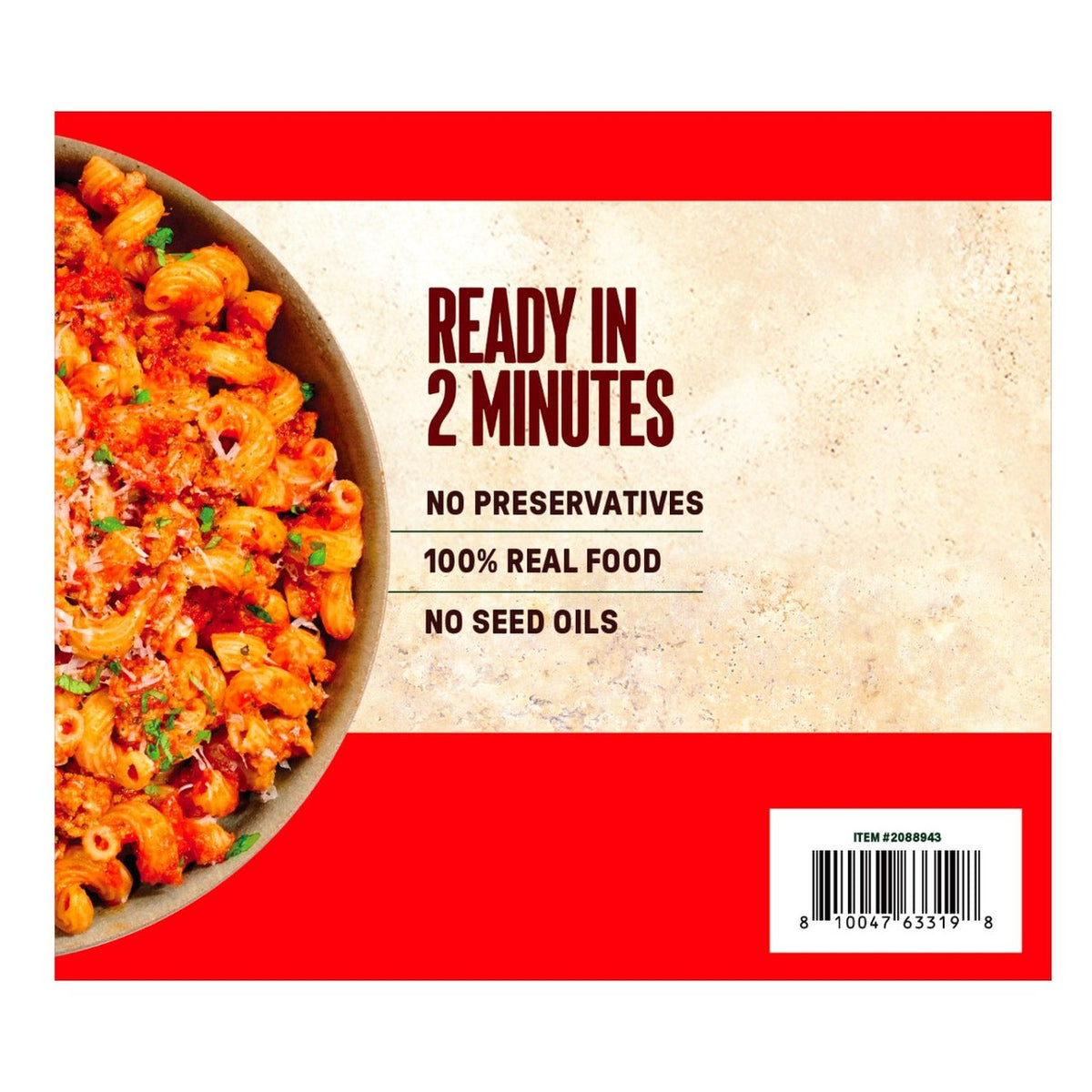 Chef Hak's Bolognese Pasta Bowls, 12 oz, 3-count