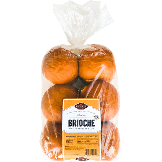 La Jolla Brioche Buns, 12-count