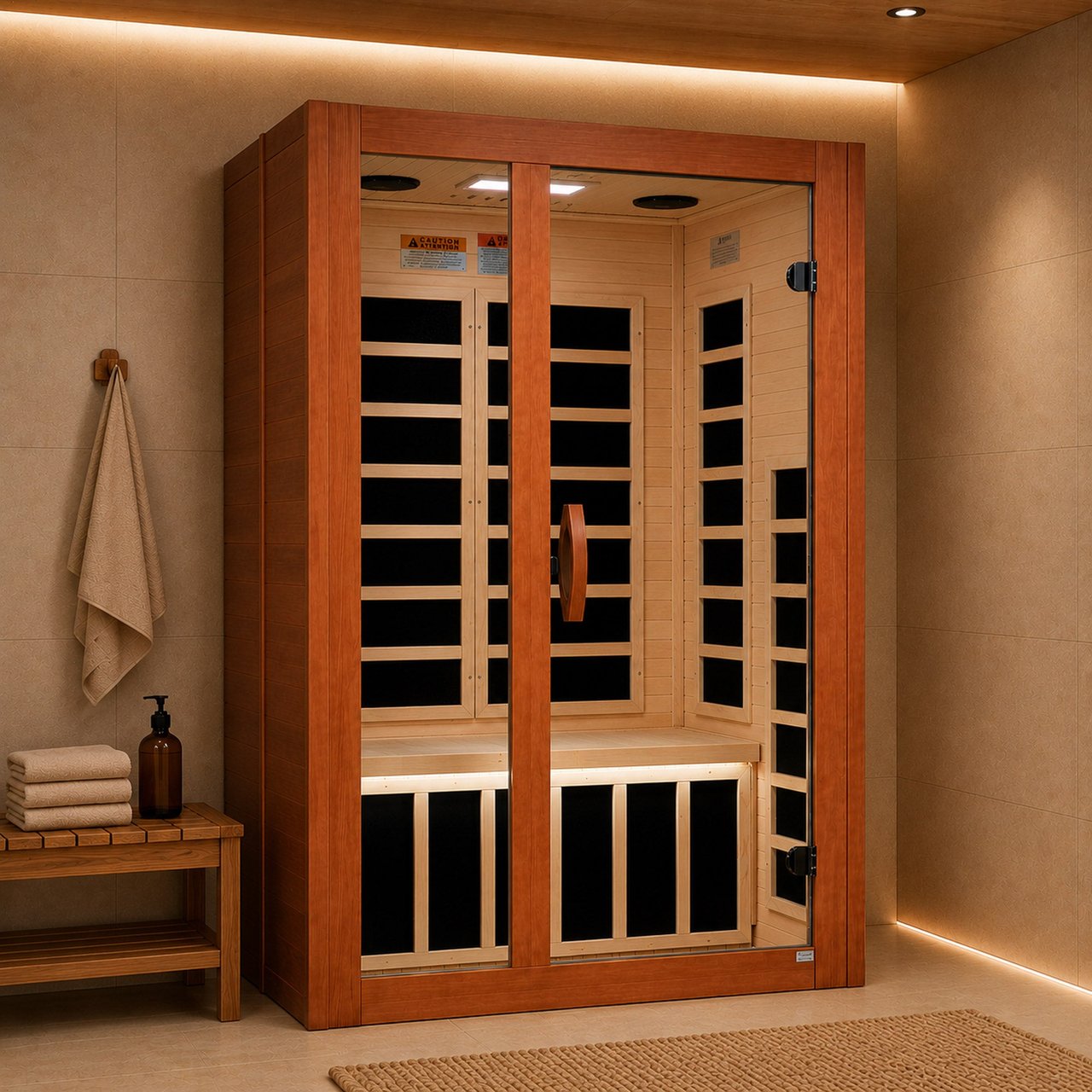 Dynamic Tuscany 2-Person Infrared Sauna*