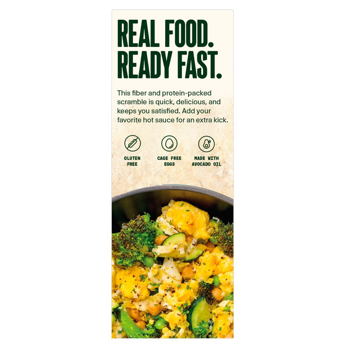 Chef Hak's Power Veggie Breakfast Scramble, 2 x 23 oz