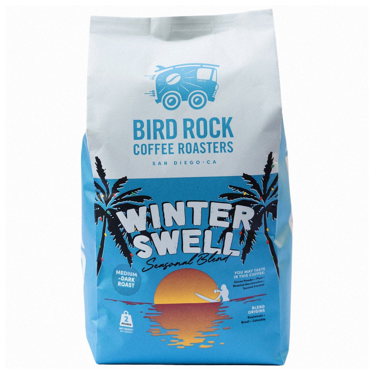 Bird Rock Coffee Winter Swell Blend, 2 lbs