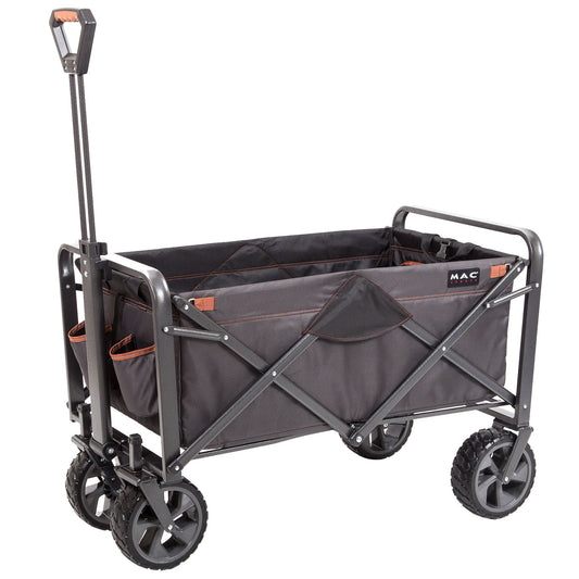 Mac Sports XL Folding Wagon with Brakes