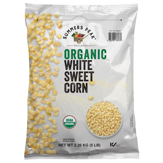 Summers Peak Organic White Corn, 5 lbs