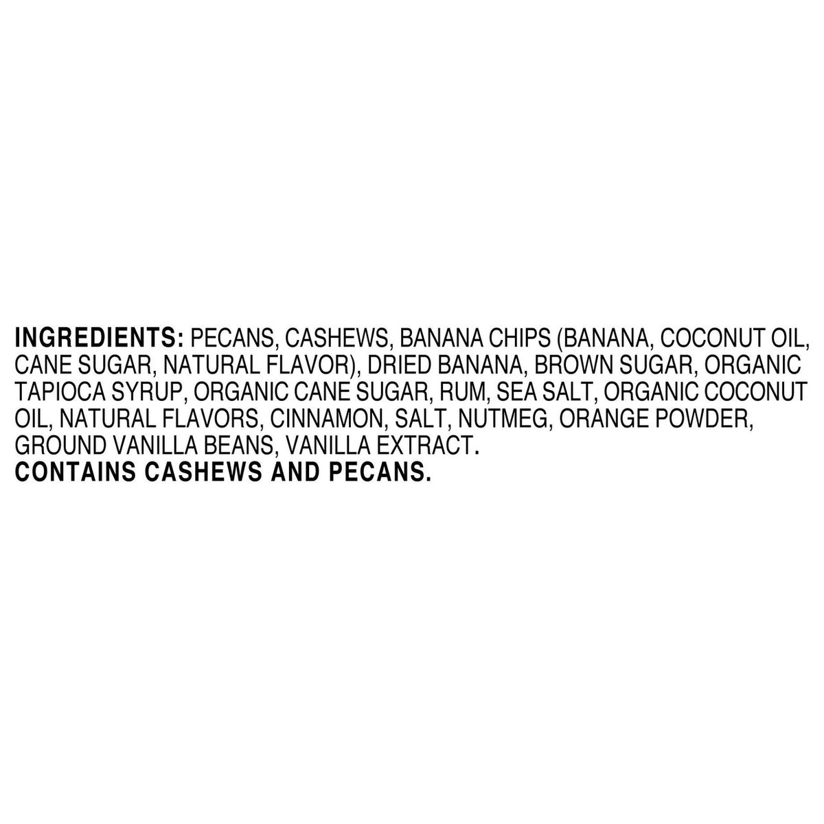 Sahale Snacks Banana Rum Pecans Mix, 15 oz