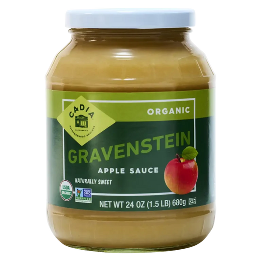 Cadia Organic Gravenstein Apple Sauce, 24 oz