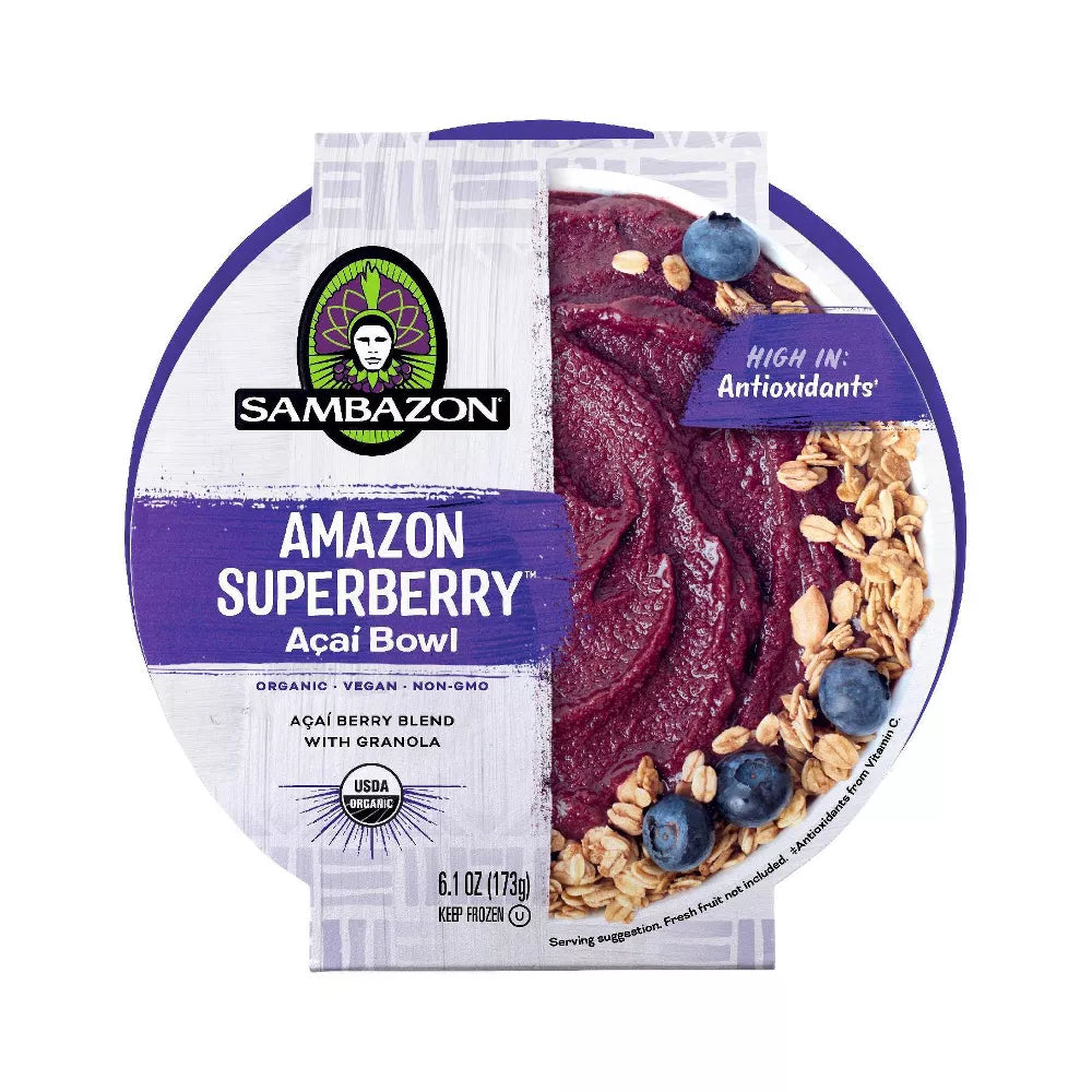 Sambazon Superberry Acai Bowl, 6.1 oz