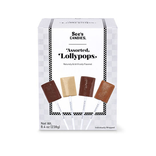 See's Candies Assorted Lollypops 8.4oz