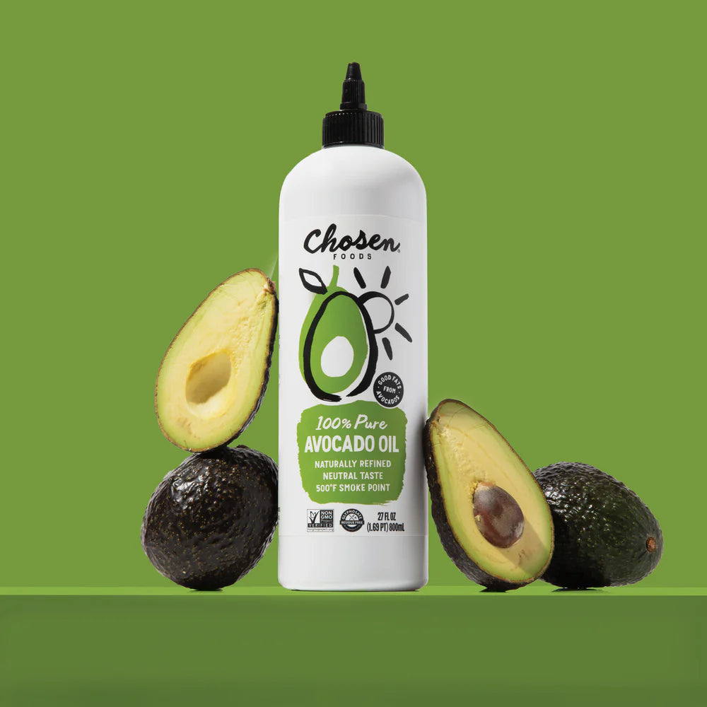 Chosen Foods 100% Pure Avocado Oil Squeeze Bottle, 27 oz