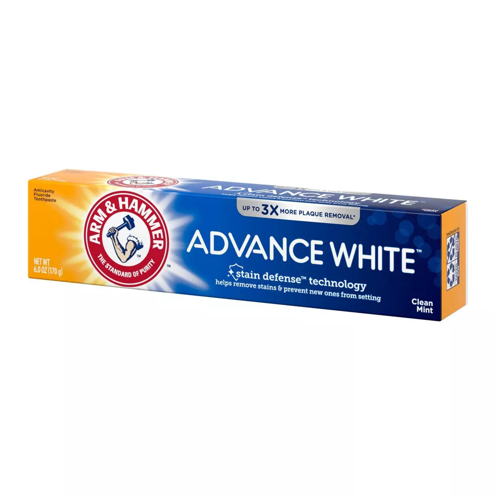 Arm & Hammer Advance White Extreme Whitening Baking Soda & Peroxide Toothpaste, 6 oz