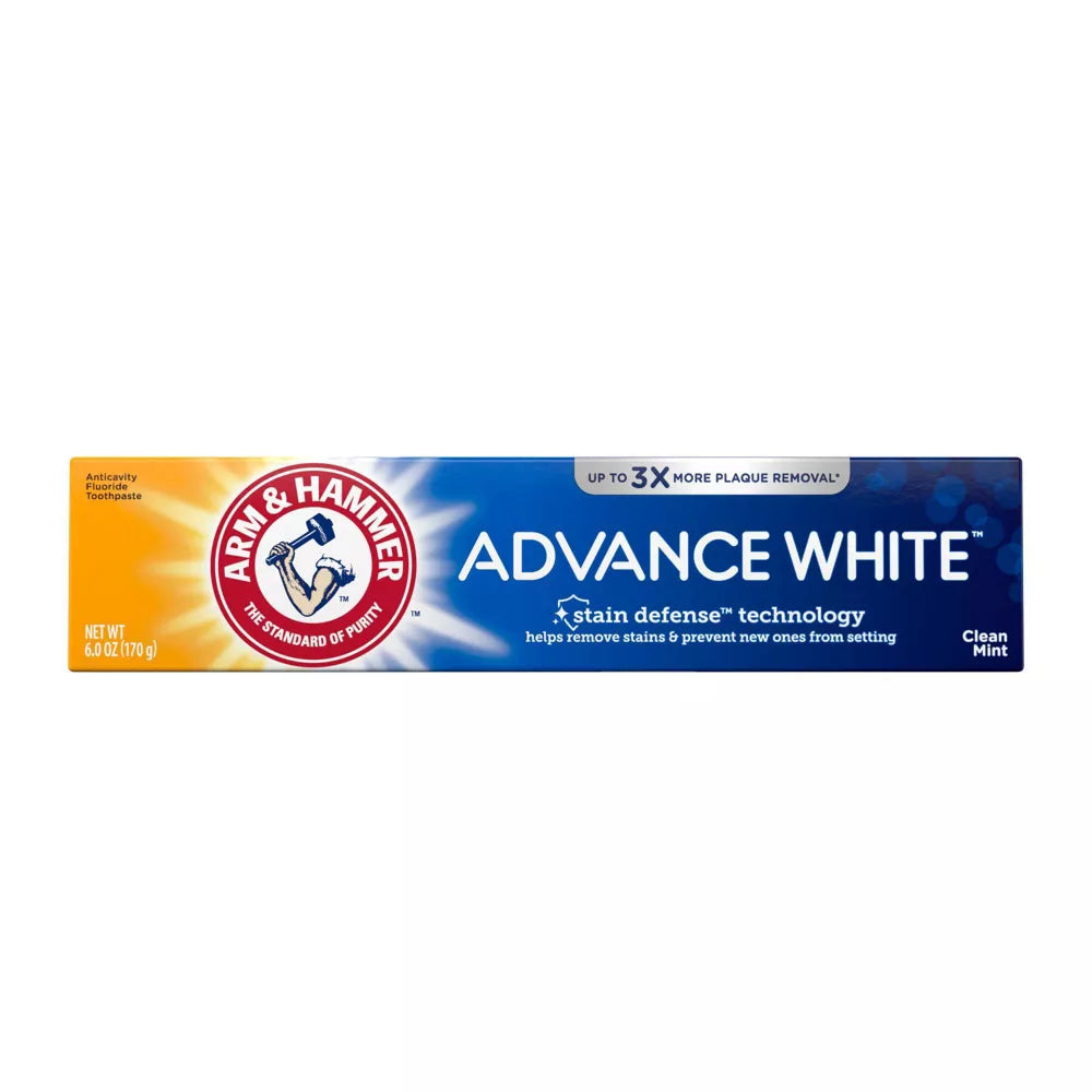 Arm & Hammer Advance White Extreme Whitening Baking Soda & Peroxide Toothpaste, 6 oz