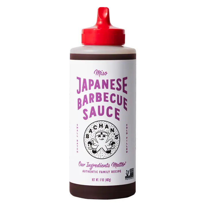 Bachan's Miso Japanese Barbecue Sauce, 17 oz