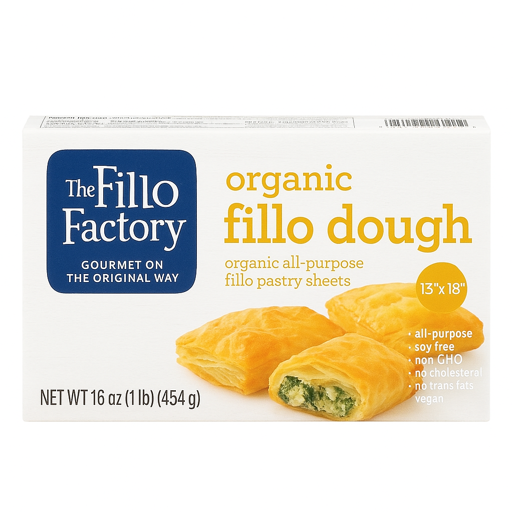 Fillo Factory Organic Fillo Pastry Dough 13x18, 16 oz