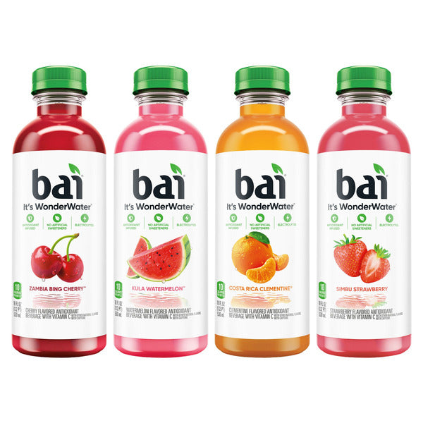 Bai Antioxidant Beverage Variety Pack, 15 Count