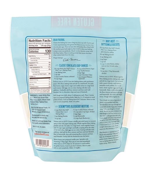 Bob's Red Mill Gluten Free 1-to-1 Baking Flour, 64 oz