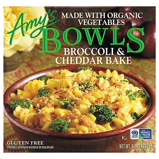 Amy's Broccoli & Cheddar Bake Bowl, 9.5 oz