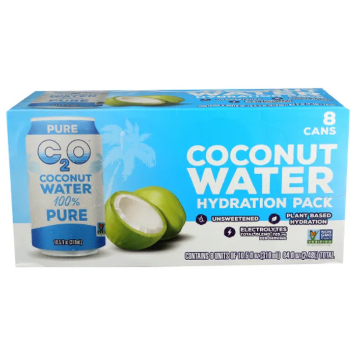 C2O Coconut Water 10.5oz 8 Pack