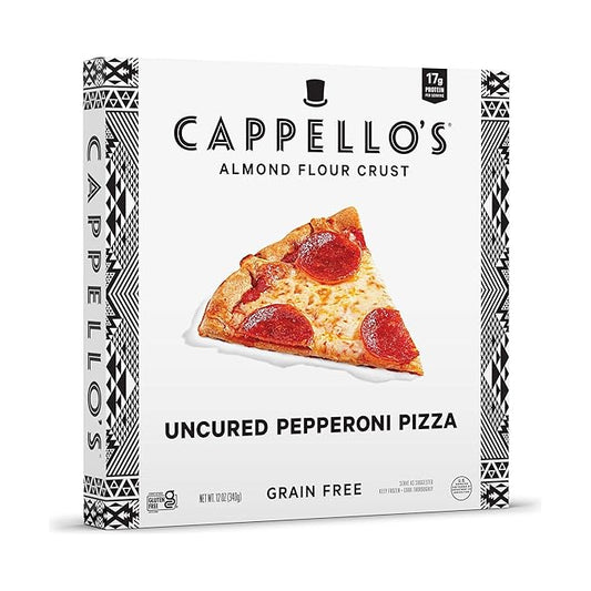 Cappello's Uncured Pepperoni Pizza, 12 oz