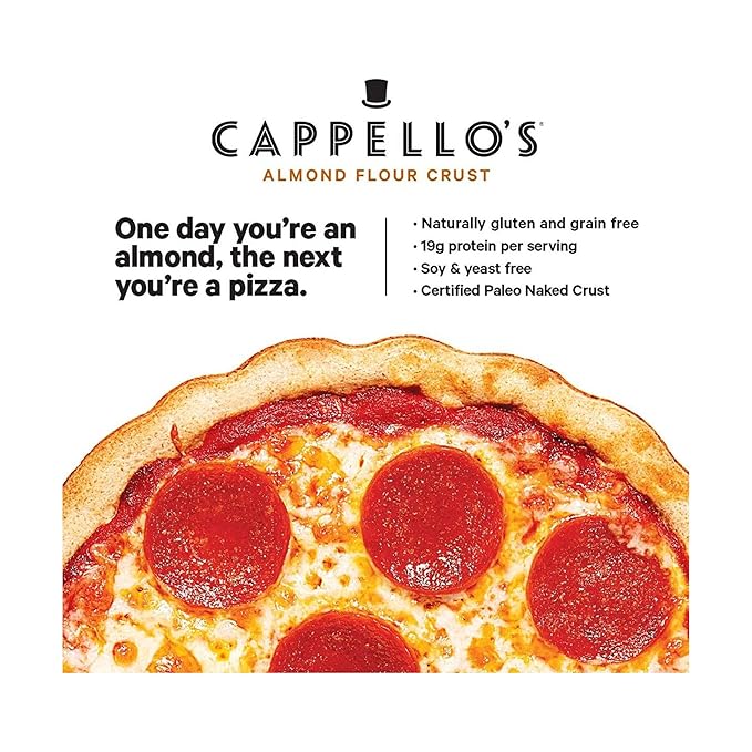 Cappello's Uncured Pepperoni Pizza, 12 oz