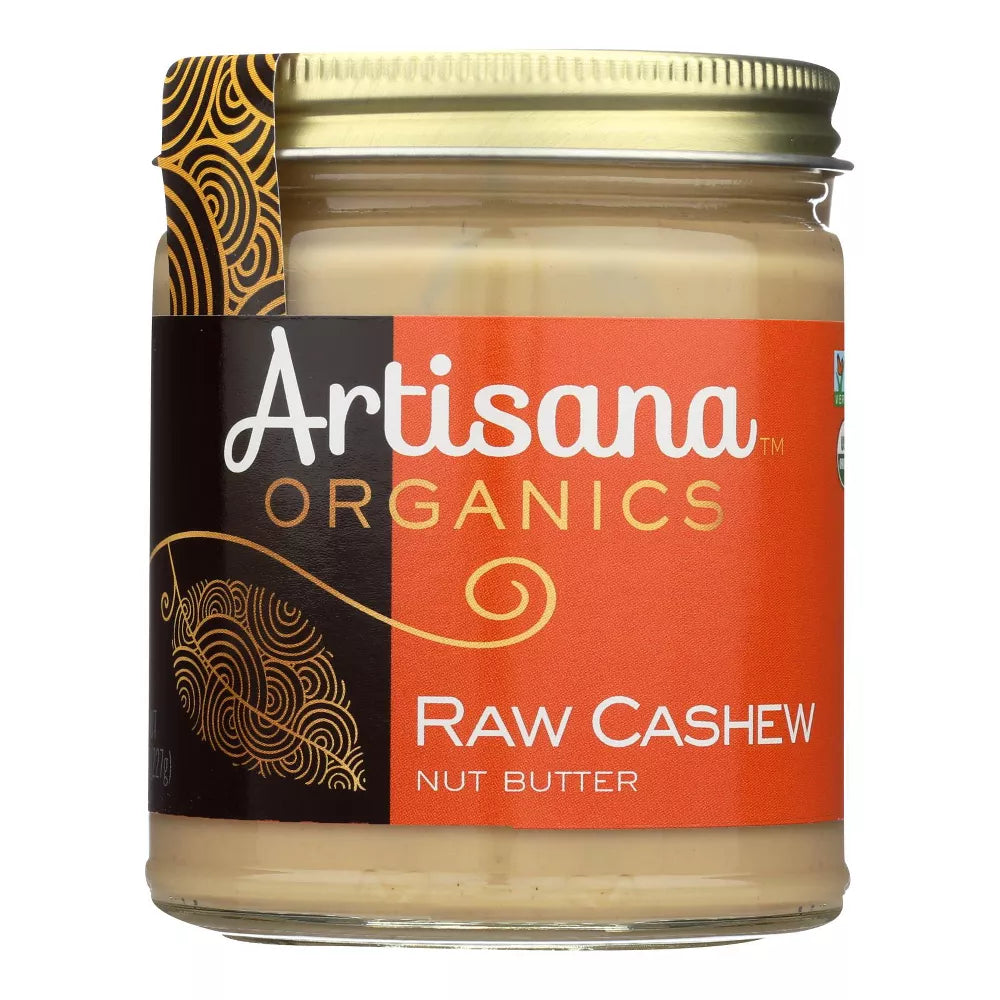 Artisana Organics Raw Cashew Nut Butter, 8 oz