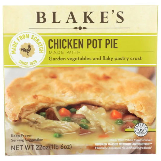 Blake's Family Size Frozen Chicken Pot Pie, 22 oz