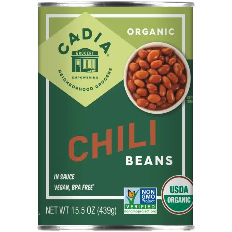 Cadia Organic Chili Beans, 15 oz