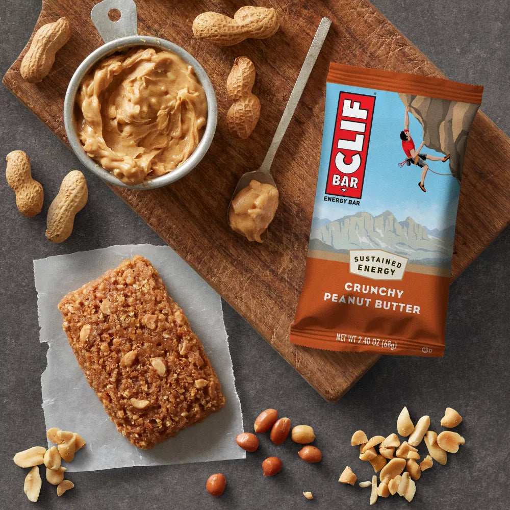 CLIF Bar Crunchy Peanut Butter Energy Bar, 5 Count