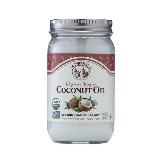 La Tourangelle Organic Virgin Unrefined Coconut Oil, 14Fl o