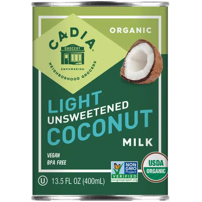 Cadia Organic Light Coconut Milk, 13.5 oz