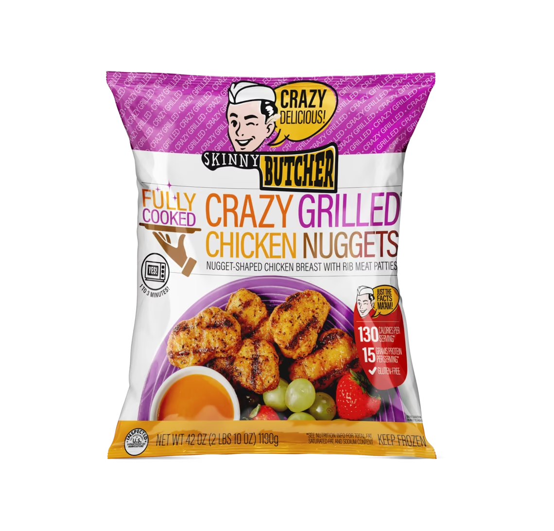 The Skinny Butcher Grilled Chicken Nuggets, 42 oz