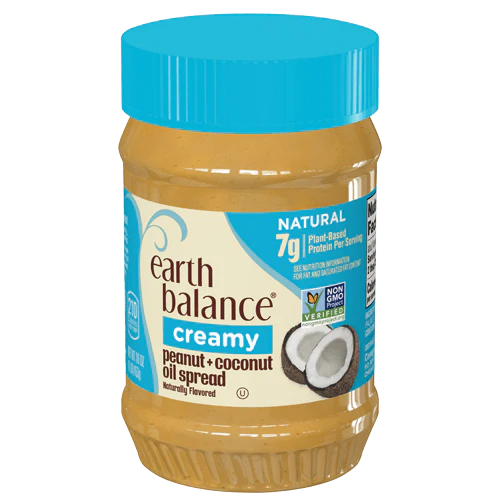 Earth Balance Creamy Peanut & Coconut Oil Spread, 16 oz