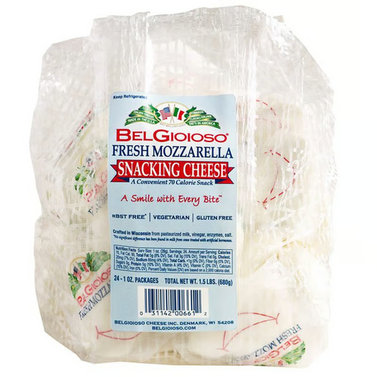 BelGioioso Fresh Mozzarella Snacking Cheese 6oz