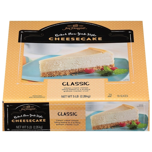 Jon Donaire New York Style Cheescake 80 oz