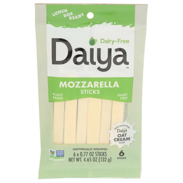 Daiya Dairy-Free Mozzarella Style Deluxe Cheeze Sticks, 4.65 oz