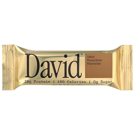 David Salted Peanut Butter Protein Bar 2.05 oz