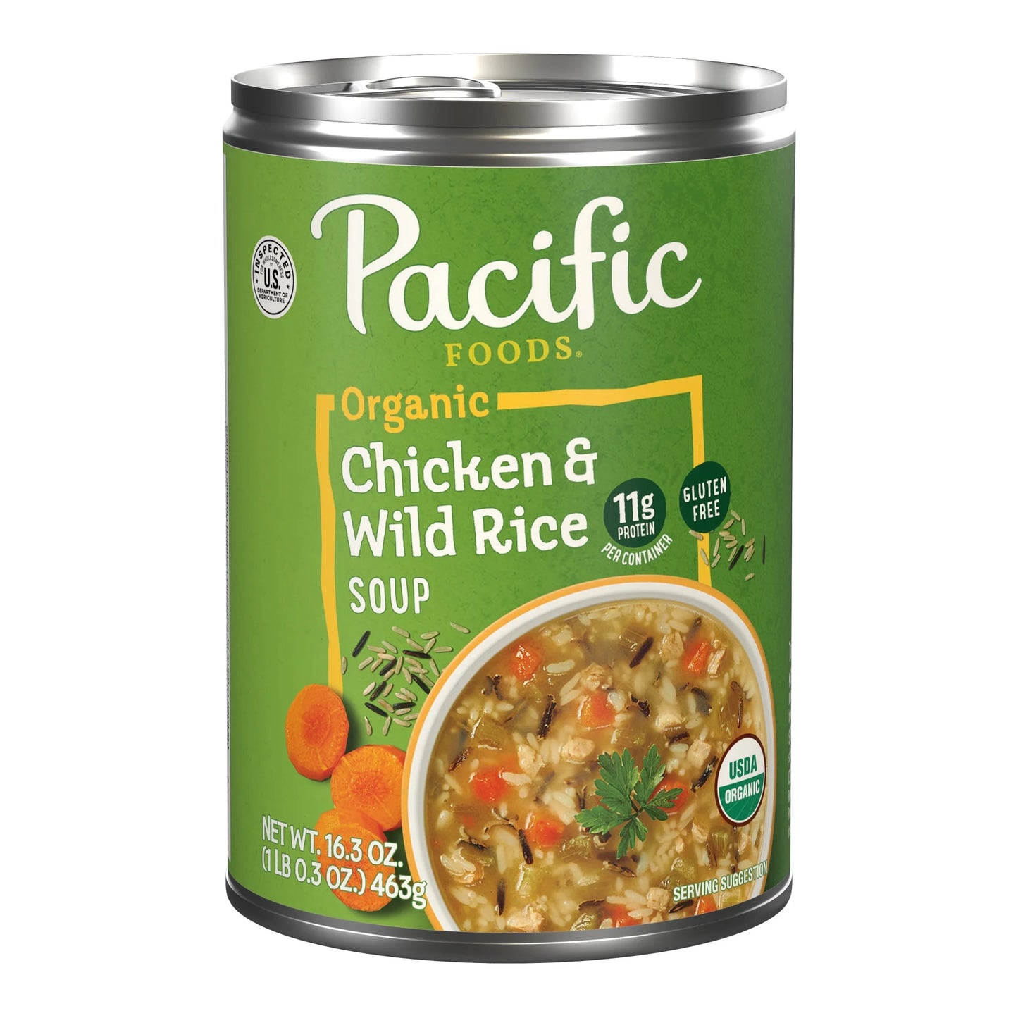 Pacific Foods Organic Chicken & Wild Rice Soup, 16.3 oz