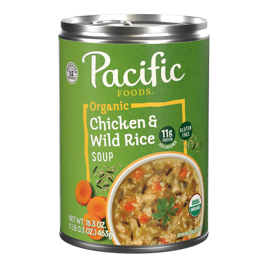 Pacific Foods Organic Chicken & Wild Rice Soup, 16.3 oz