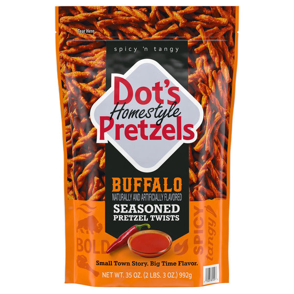 Dot's Homestyle Buffalo Pretzel Twists, 35 oz
