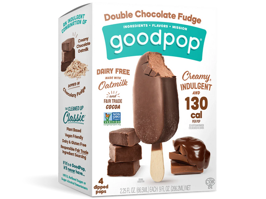 goodpop - Double Chocolate Fudge - 4pk