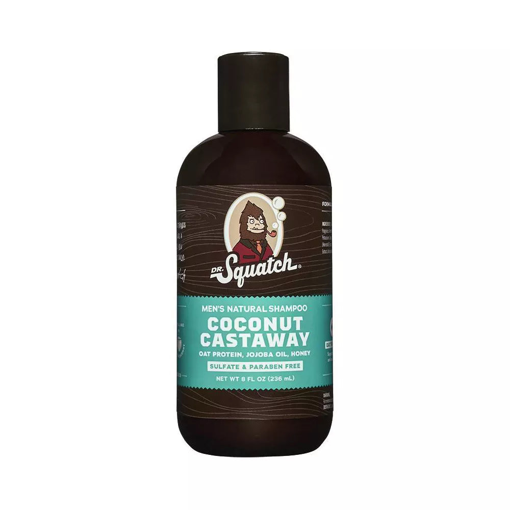 Dr. Squatch Shampoo - Coconut Castaway, 8oz