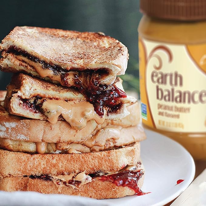 Earth Balance Creamy Peanut Butter and Flaxseed Spread, 16 oz