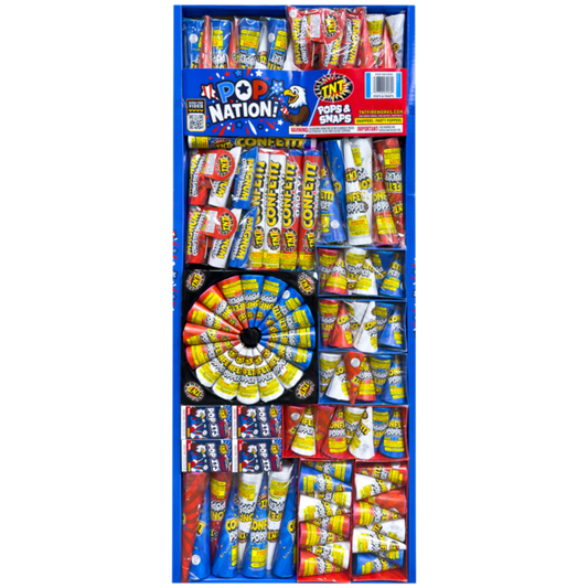 Freedom Frenzy Pops and Snaps