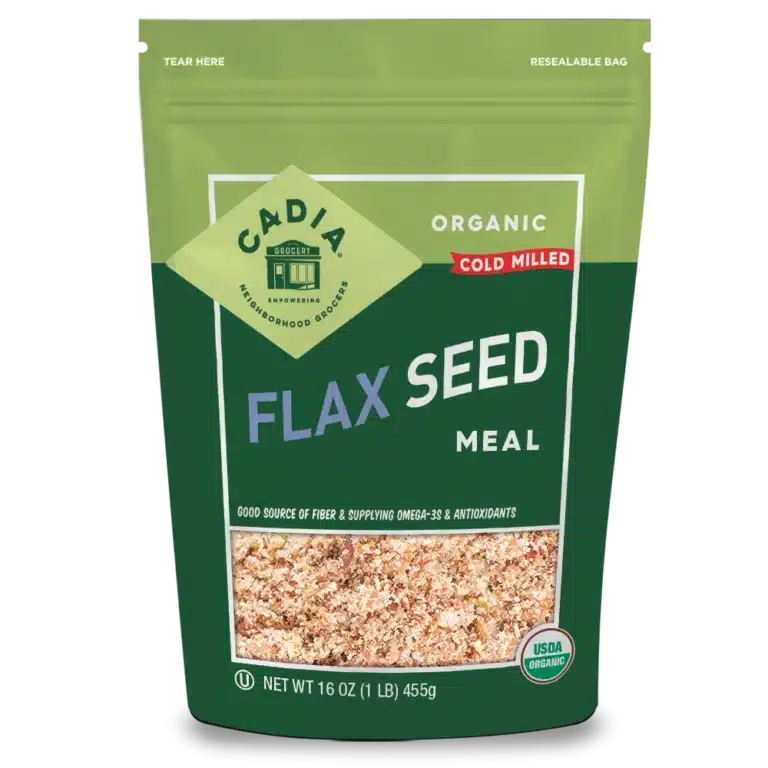 Cadia Organic Milled Flax Seed, 16 oz