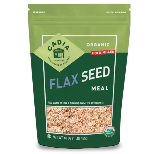 Cadia Organic Milled Flax Seed, 16 oz