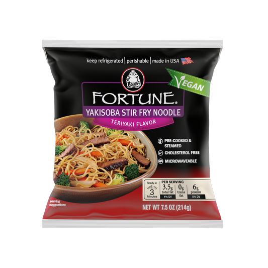 Fortune Yakisoba Stir Fry Noodle Teriyaki Flavor 7.5oz